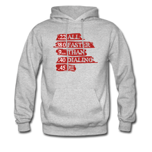 Load image into Gallery viewer, .45 Hoodie - heather gray