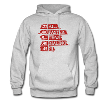 Load image into Gallery viewer, .45 Hoodie - ash