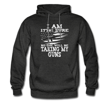 Load image into Gallery viewer, No One Will Be Taking My Guns Hoodie - charcoal grey