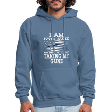 Load image into Gallery viewer, No One Will Be Taking My Guns Hoodie - denim blue