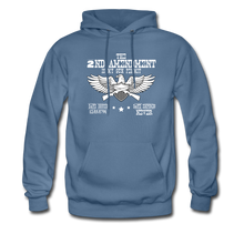 Load image into Gallery viewer, 2nd Amendment Hoodie - denim blue