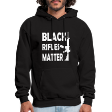 Load image into Gallery viewer, Black Rifles Matter Hoodie - black