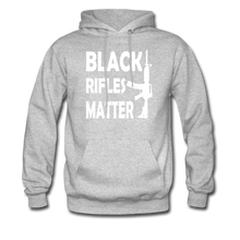 Load image into Gallery viewer, Black Rifles Matter Hoodie - heather gray
