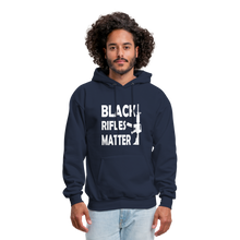 Load image into Gallery viewer, Black Rifles Matter Hoodie - navy
