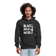 Load image into Gallery viewer, Black Rifles Matter Hoodie - charcoal grey