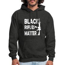Load image into Gallery viewer, Black Rifles Matter Hoodie - charcoal grey