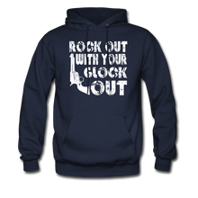 Load image into Gallery viewer, Rock Out With Your Glock Out Hoodie - navy