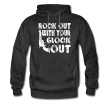 Load image into Gallery viewer, Rock Out With Your Glock Out Hoodie - charcoal grey