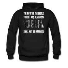 Load image into Gallery viewer, The Right Of The People Shall Not Be Infringed Hoodie - black