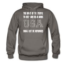 Load image into Gallery viewer, The Right Of The People Shall Not Be Infringed Hoodie - asphalt gray
