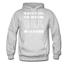 Load image into Gallery viewer, The Right Of The People Shall Not Be Infringed Hoodie - ash