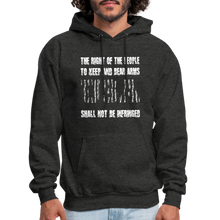 Load image into Gallery viewer, The Right Of The People Shall Not Be Infringed Hoodie - charcoal grey