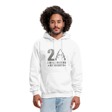 Load image into Gallery viewer, I Will Defend My Rights Hoodie - white