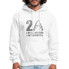 Load image into Gallery viewer, I Will Defend My Rights Hoodie - white