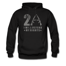 Load image into Gallery viewer, I Will Defend My Rights Hoodie - black