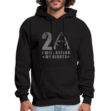Load image into Gallery viewer, I Will Defend My Rights Hoodie - black