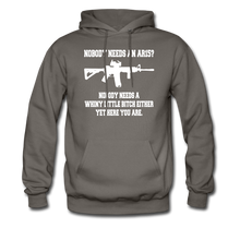 Load image into Gallery viewer, AR15 Hoodie - asphalt gray