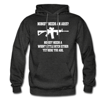 Load image into Gallery viewer, AR15 Hoodie - charcoal grey