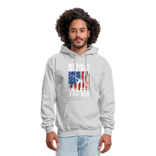 Load image into Gallery viewer, My Gun Is Not A Threat Unless You Are Hoodie - ash