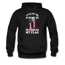 Load image into Gallery viewer, Never Apologize Hoodie - black