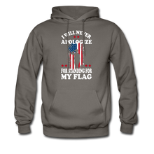Load image into Gallery viewer, Never Apologize Hoodie - asphalt gray