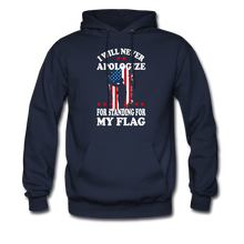 Load image into Gallery viewer, Never Apologize Hoodie - navy