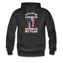 Load image into Gallery viewer, Never Apologize Hoodie - charcoal grey