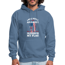 Load image into Gallery viewer, Never Apologize Hoodie - denim blue