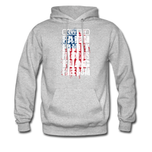 Load image into Gallery viewer, I Love My Flag Hoodie - heather gray