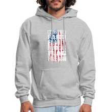 Load image into Gallery viewer, I Love My Flag Hoodie - heather gray