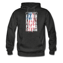 Load image into Gallery viewer, I Love My Flag Hoodie - charcoal grey