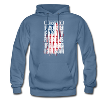 Load image into Gallery viewer, I Love My Flag Hoodie - denim blue