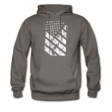 Load image into Gallery viewer, Graffiti Flag Hoodie - asphalt gray