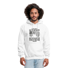 Load image into Gallery viewer, I'm Willing To Die For My Rights Hoodie - white