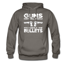 Load image into Gallery viewer, Guns Don't Kill People Hoodie - asphalt gray
