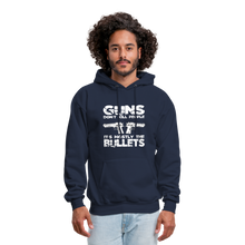 Load image into Gallery viewer, Guns Don't Kill People Hoodie - navy