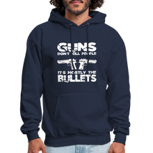 Load image into Gallery viewer, Guns Don't Kill People Hoodie - navy