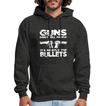 Load image into Gallery viewer, Guns Don't Kill People Hoodie - charcoal grey