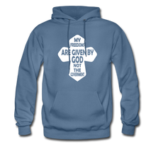 Load image into Gallery viewer, My Freedoms Are Given By God Hoodie - denim blue