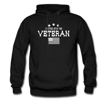 Load image into Gallery viewer, United States Veteran Hoodie - black