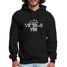 Load image into Gallery viewer, United States Veteran Hoodie - black