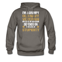 Load image into Gallery viewer, Old Navy Veteran Hoodie - asphalt gray