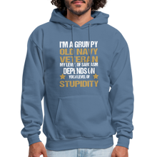 Load image into Gallery viewer, Old Navy Veteran Hoodie - denim blue