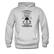 Load image into Gallery viewer, I Have Earned It With My Blood, Sweat & Tears Hoodie - ash