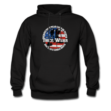 Load image into Gallery viewer, Heroes Don't Wear Capes Hoodie - black