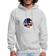Load image into Gallery viewer, Heroes Don't Wear Capes Hoodie - ash
