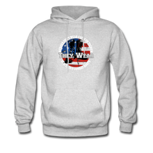 Load image into Gallery viewer, Heroes Don't Wear Capes Hoodie - ash