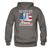 Load image into Gallery viewer, My Brothers Watch My Back Hoodie - asphalt gray