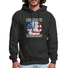 Load image into Gallery viewer, My Brothers Watch My Back Hoodie - charcoal grey