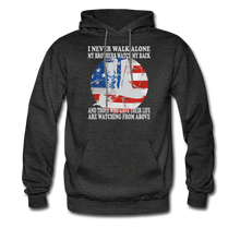 Load image into Gallery viewer, My Brothers Watch My Back Hoodie - charcoal grey